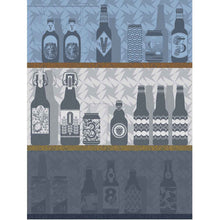 Le Jacquard Francais  Geschirrtuch Bier  grau