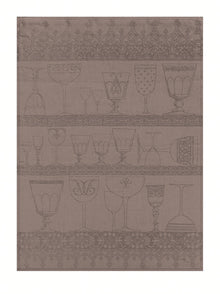 Gläsertuch  Cristal  Poivre Gris