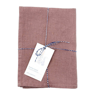 Leinen Geschirrtuch – Ashes of Roses