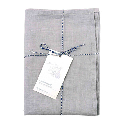 Leinen Geschirrtuch – Light Grey