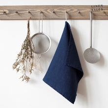 Linen Tales  Leinen Geschirrtuch  Navy