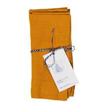 Linen Tales  Leinen Servietten  Mustard  2er Set