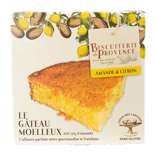 Biscuiterie de Provence Mandelkuchen mit Zitrone
