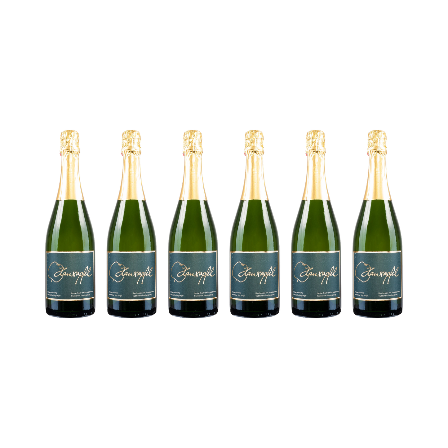 Apfelschaumwein Hauxapfel — 6× 750 ml