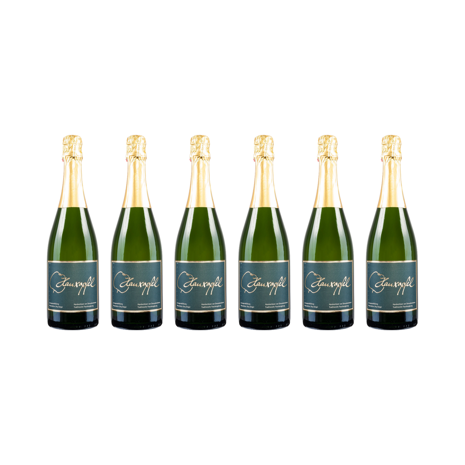 Apfelschaumwein Hauxapfel — 6× 750 ml