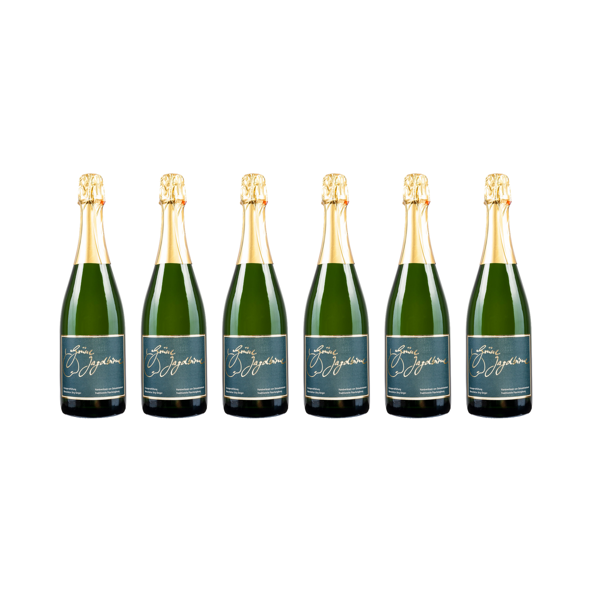 Birnenschaumwein Grüne Jagdbirne — 6× 750 ml