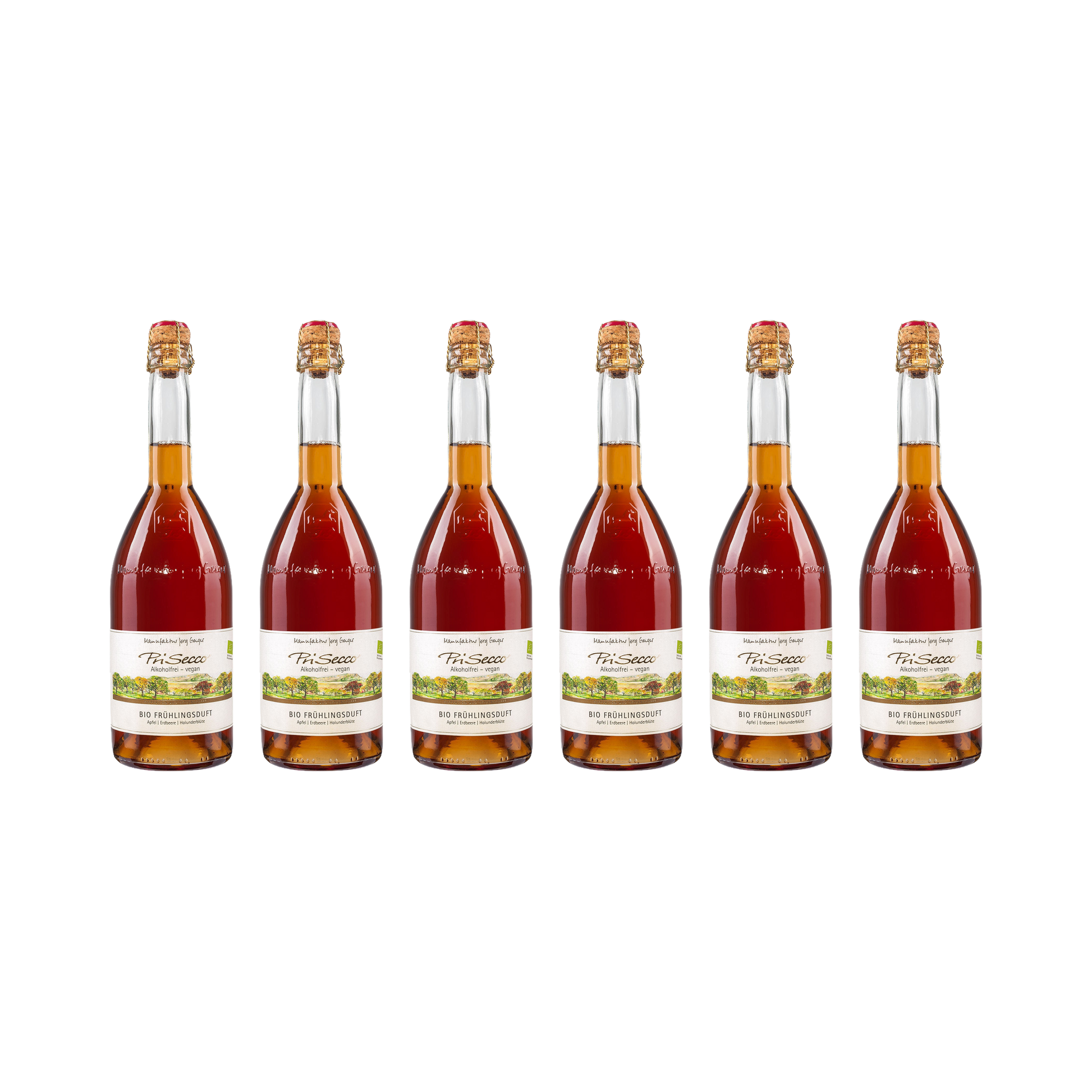Prisecco – Bio Frühlingsduft – alkoholfrei — 6× 750 ml