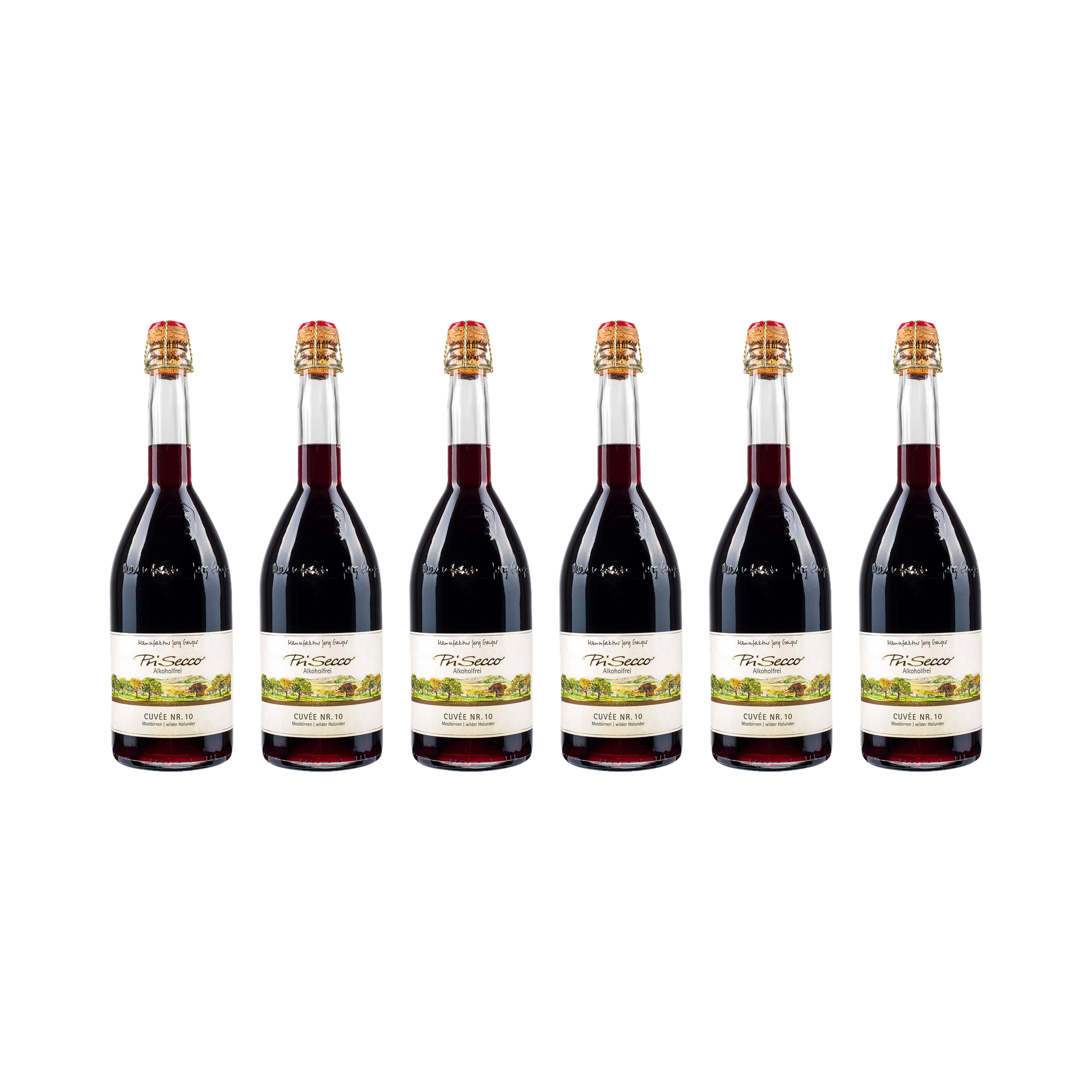 Prisecco Cuvée Nr. 10 – alkoholfrei — 6× 750 ml