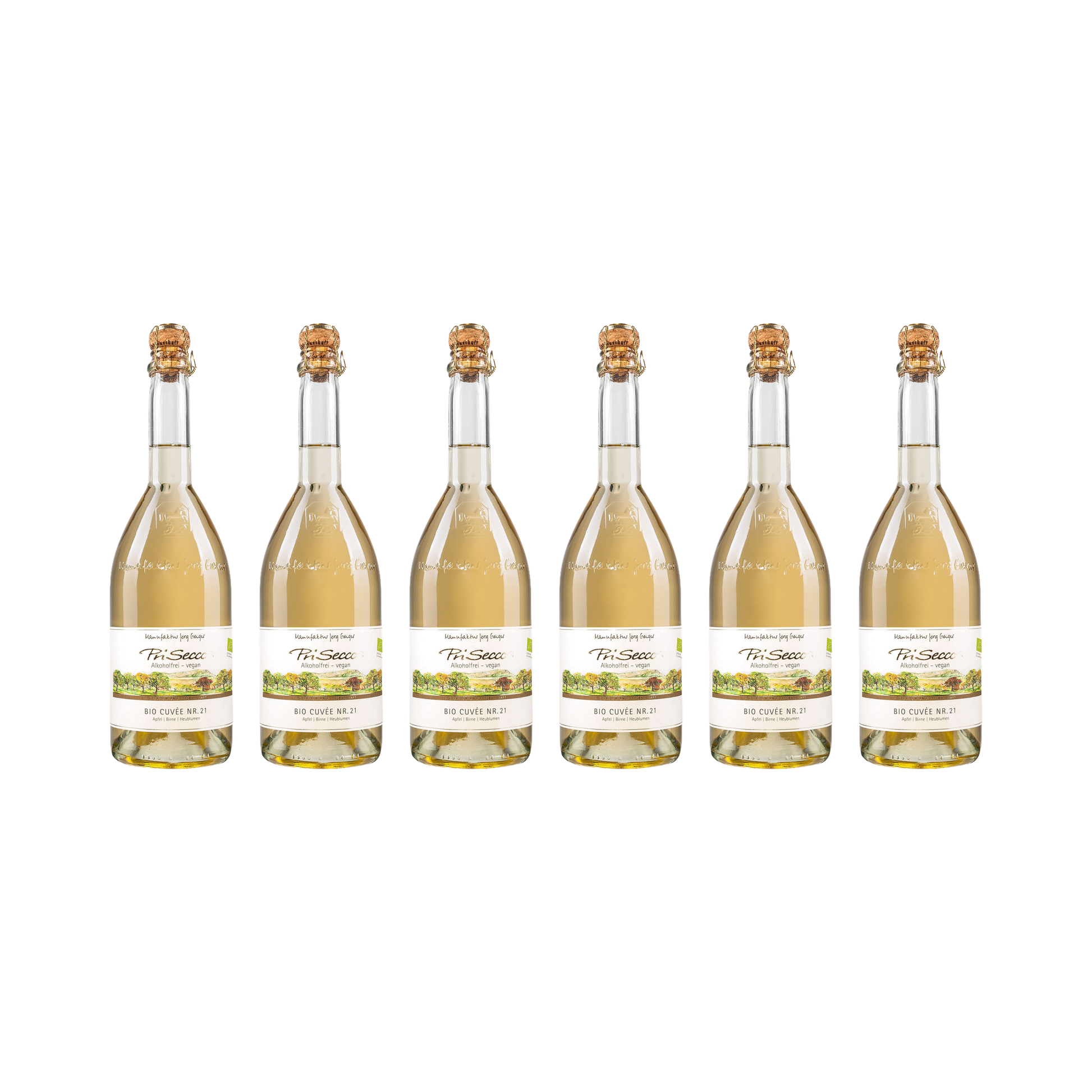 Prisecco Cuvée Nr. 21 – alkoholfrei — 6× 750 ml
