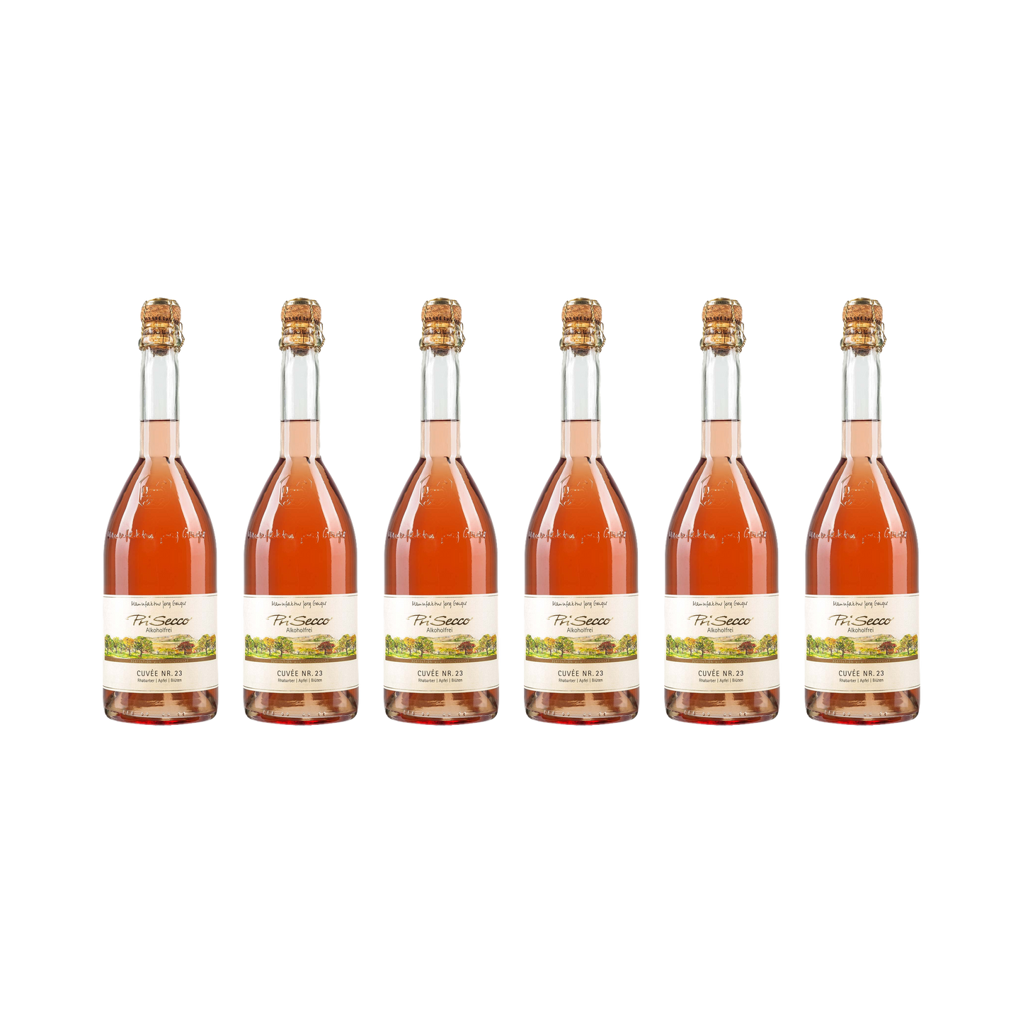 Prisecco Cuvée Nr. 23 – alkoholfrei — 6× 750 ml