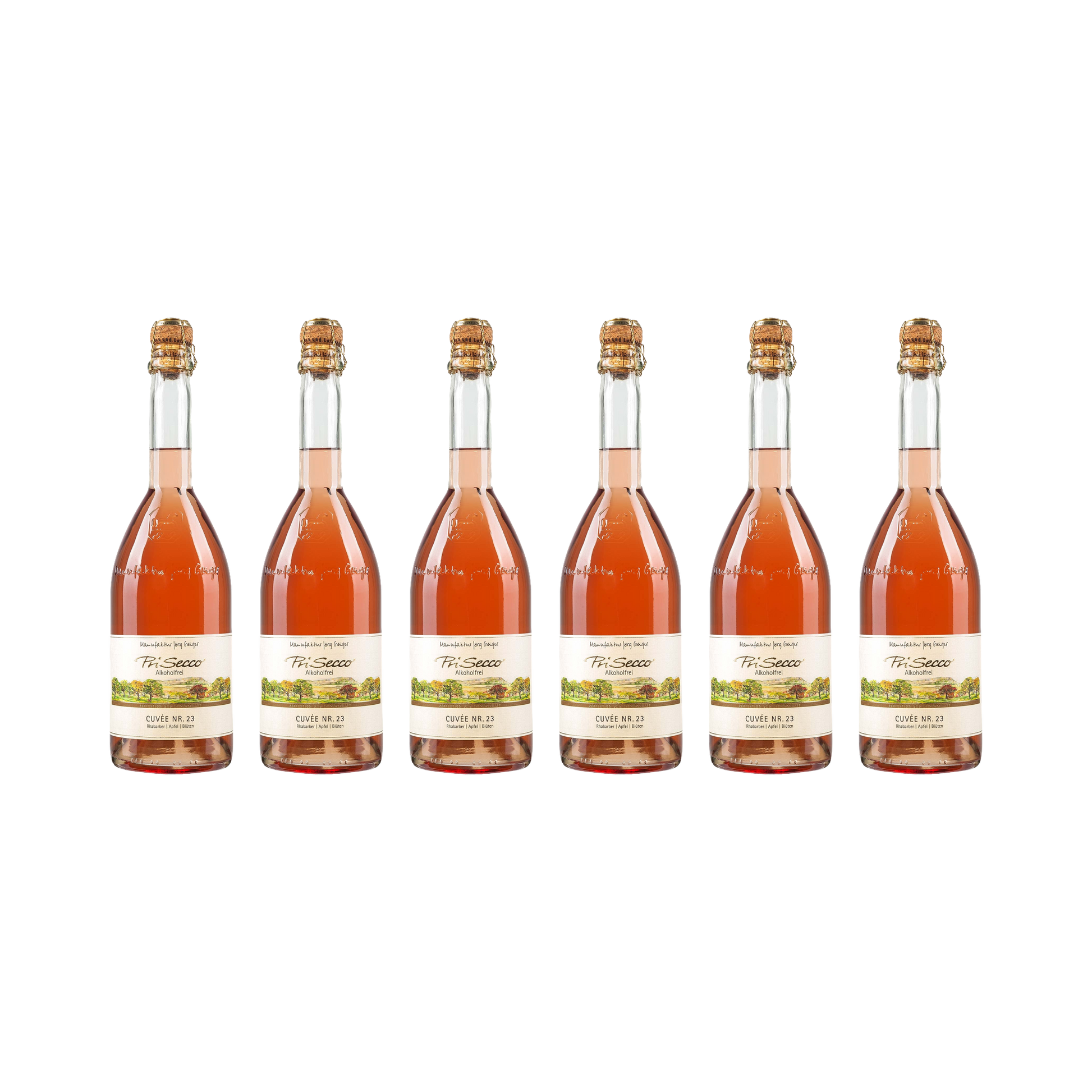 Prisecco Cuvée Nr. 23 – alkoholfrei — 6× 750 ml
