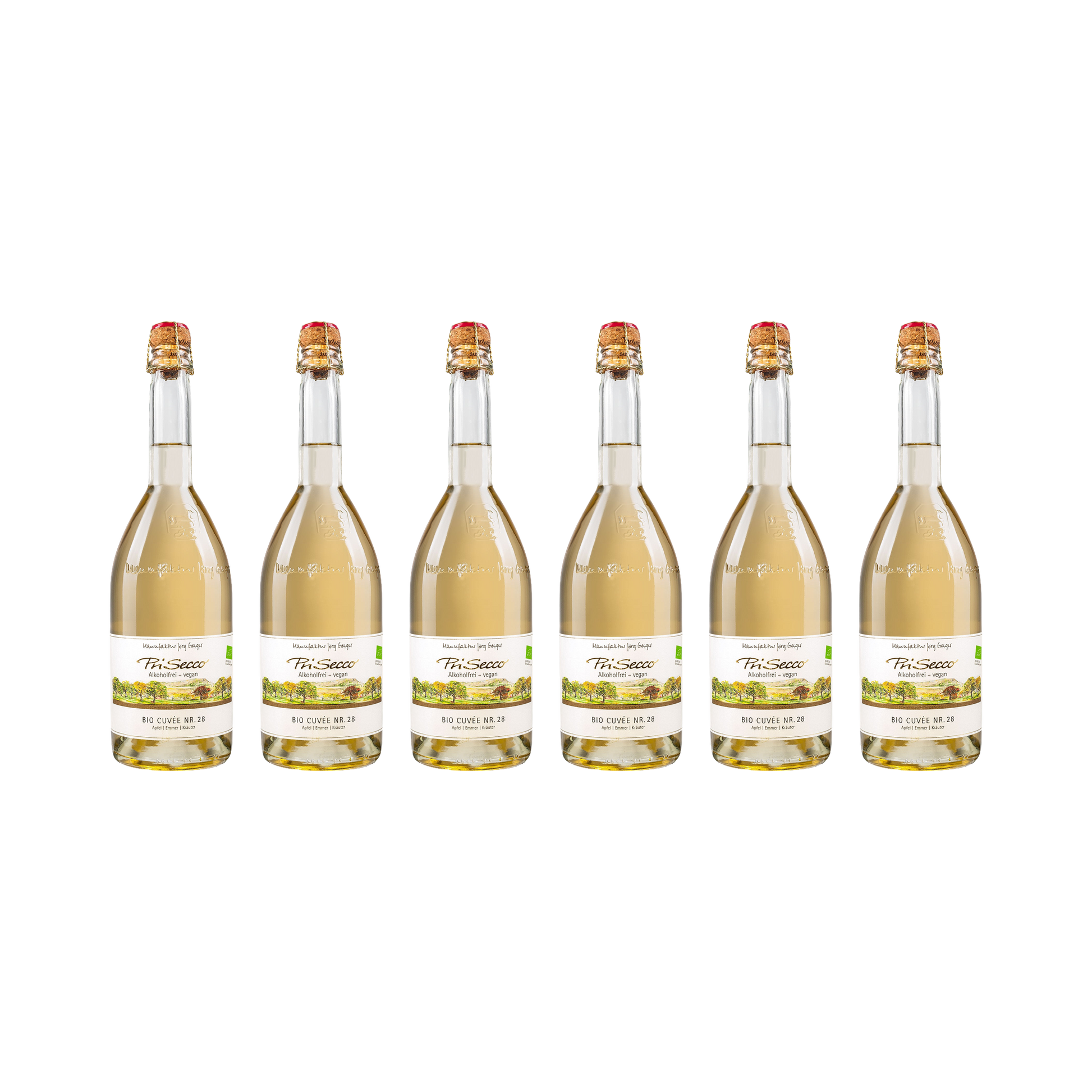 Prisecco Cuvée Nr. 28 – alkoholfrei — 6× 750 ml