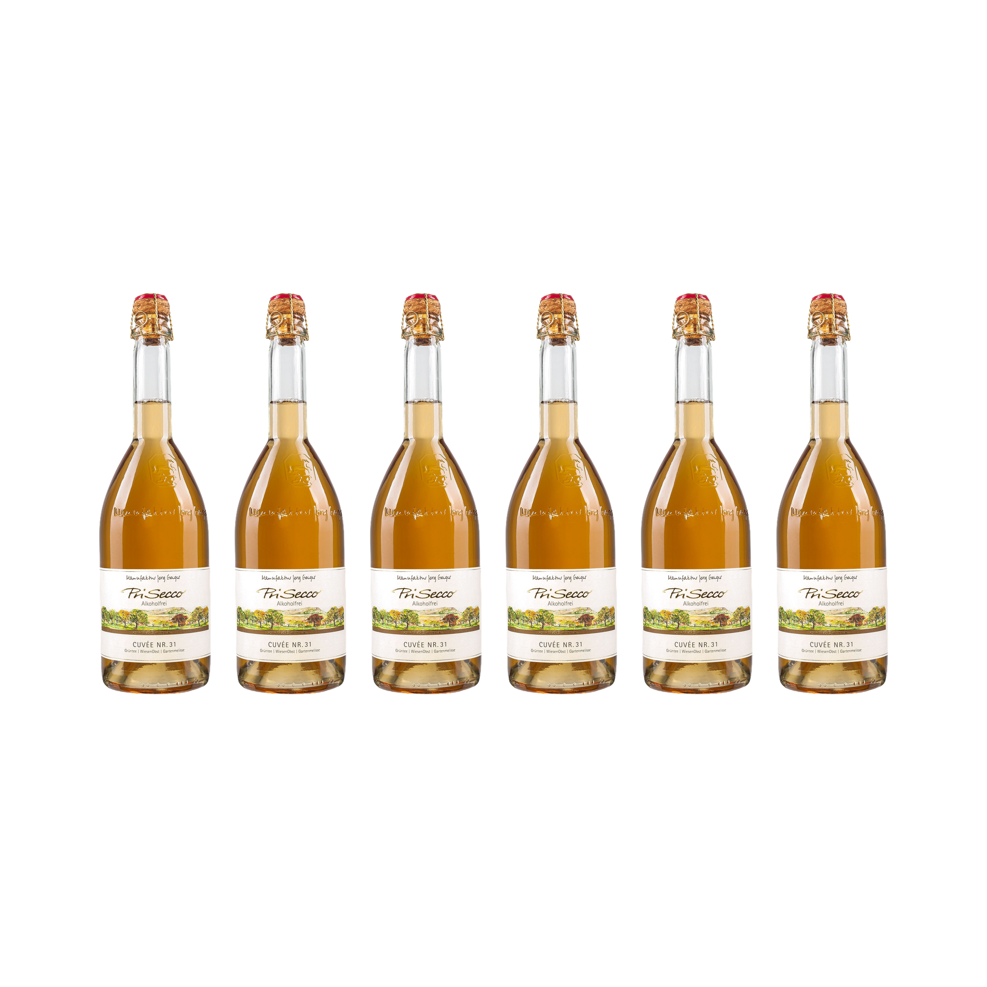 Prisecco Cuvée Nr. 31 – alkoholfrei — 6× 750 ml