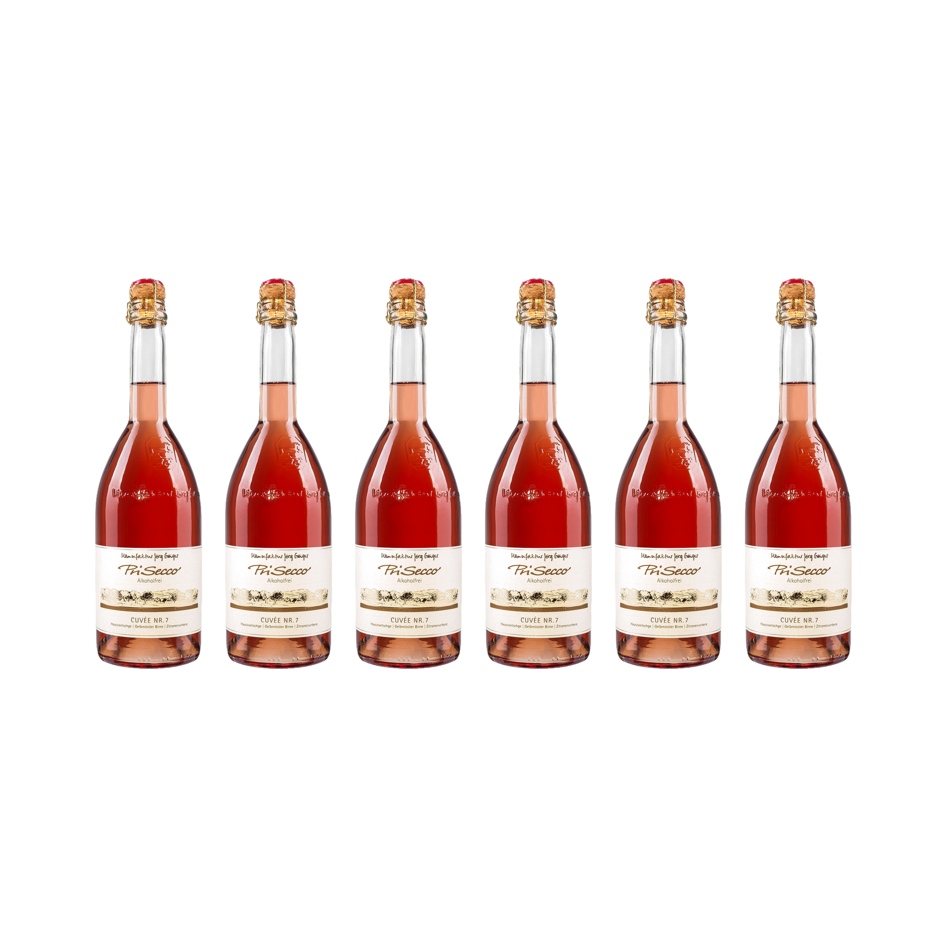 Prisecco Cuvée Nr. 7 – alkoholfrei — 6× 750 ml