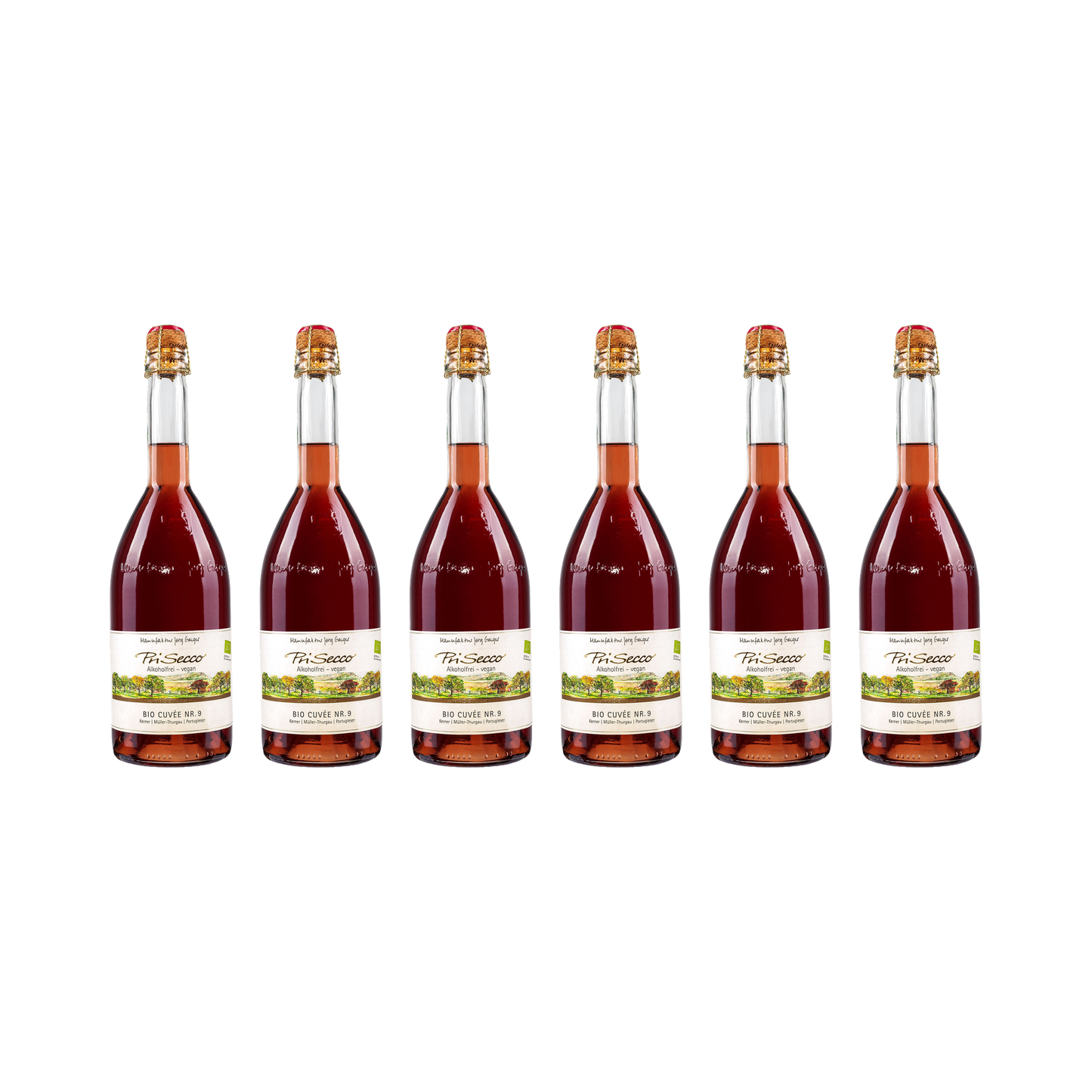 Prisecco Cuvée Nr. 9 – alkoholfrei — 6× 750 ml