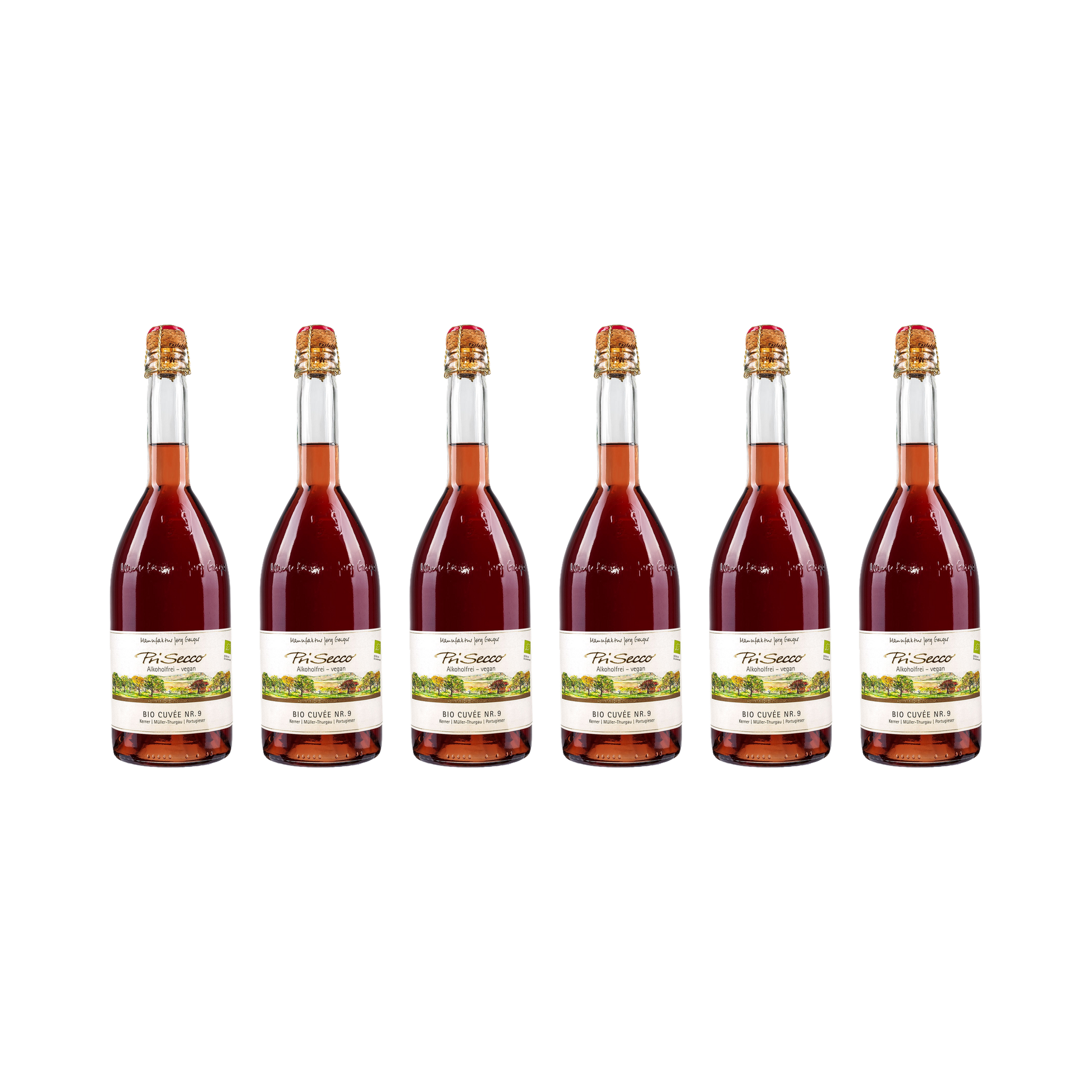 Prisecco Cuvée Nr. 9 – alkoholfrei — 6× 750 ml