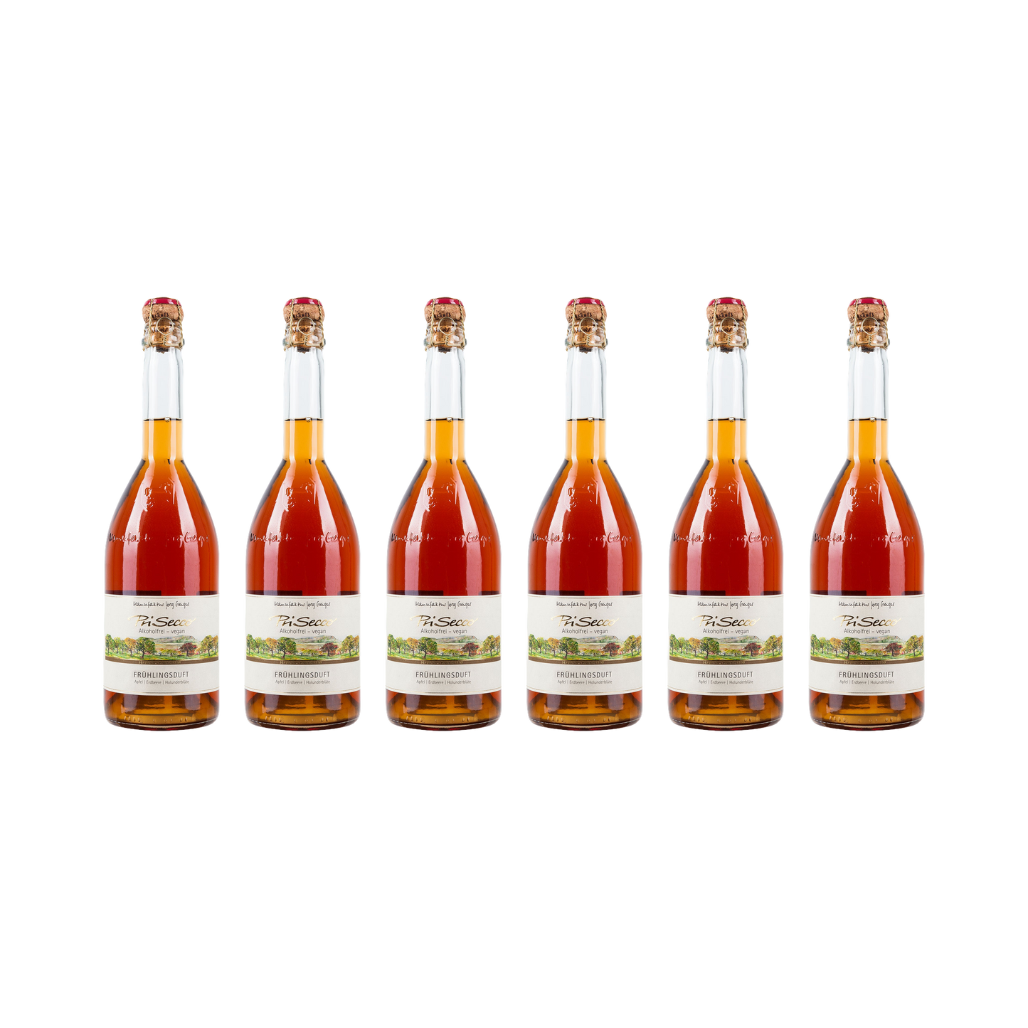 Prisecco – Frühlingsduft – alkoholfrei — 6× 750 ml