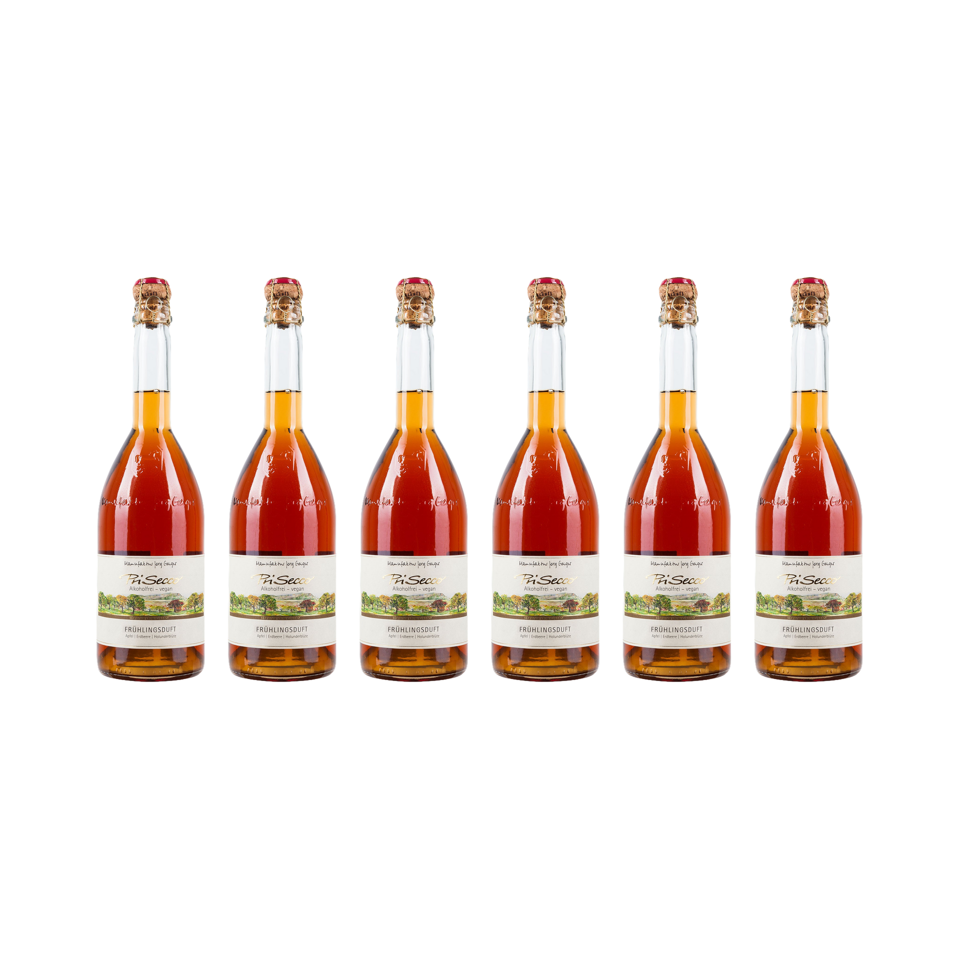 Prisecco – Frühlingsduft – alkoholfrei — 6× 750 ml
