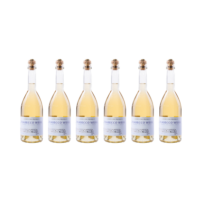 Teasecco Weiss – alkoholfrei — 6× 750 ml