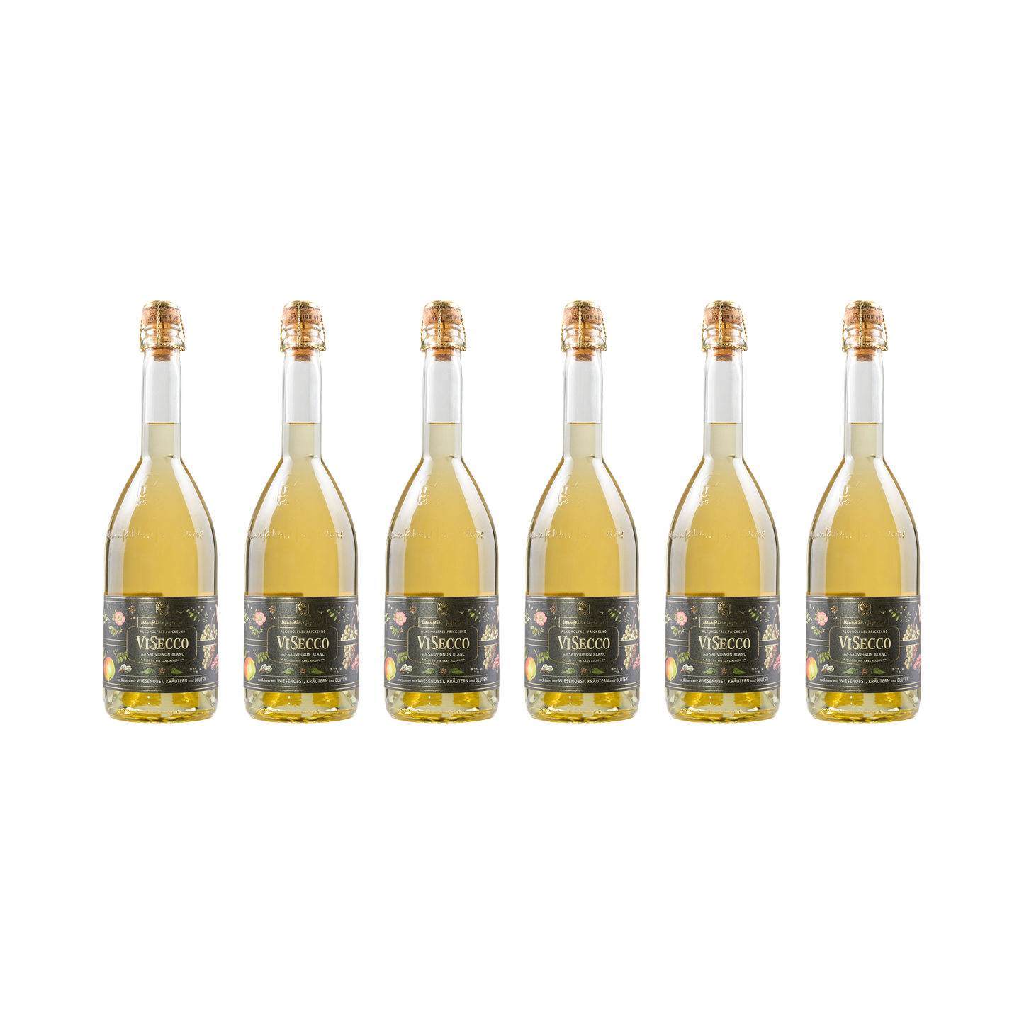 ViSecco Sauvignon Blanc – alkoholfrei — 6× 750 ml