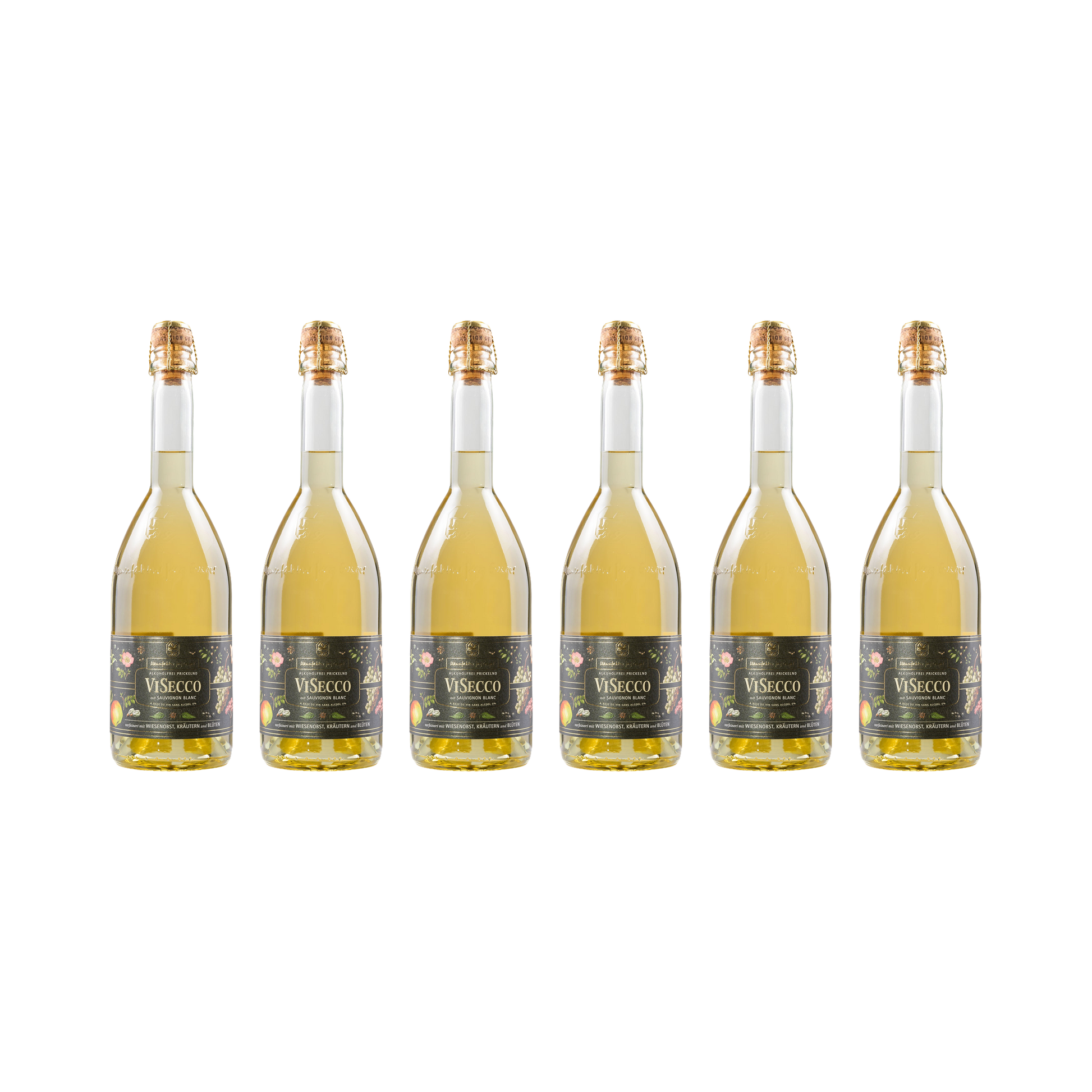 ViSecco Sauvignon Blanc – alkoholfrei — 6× 750 ml