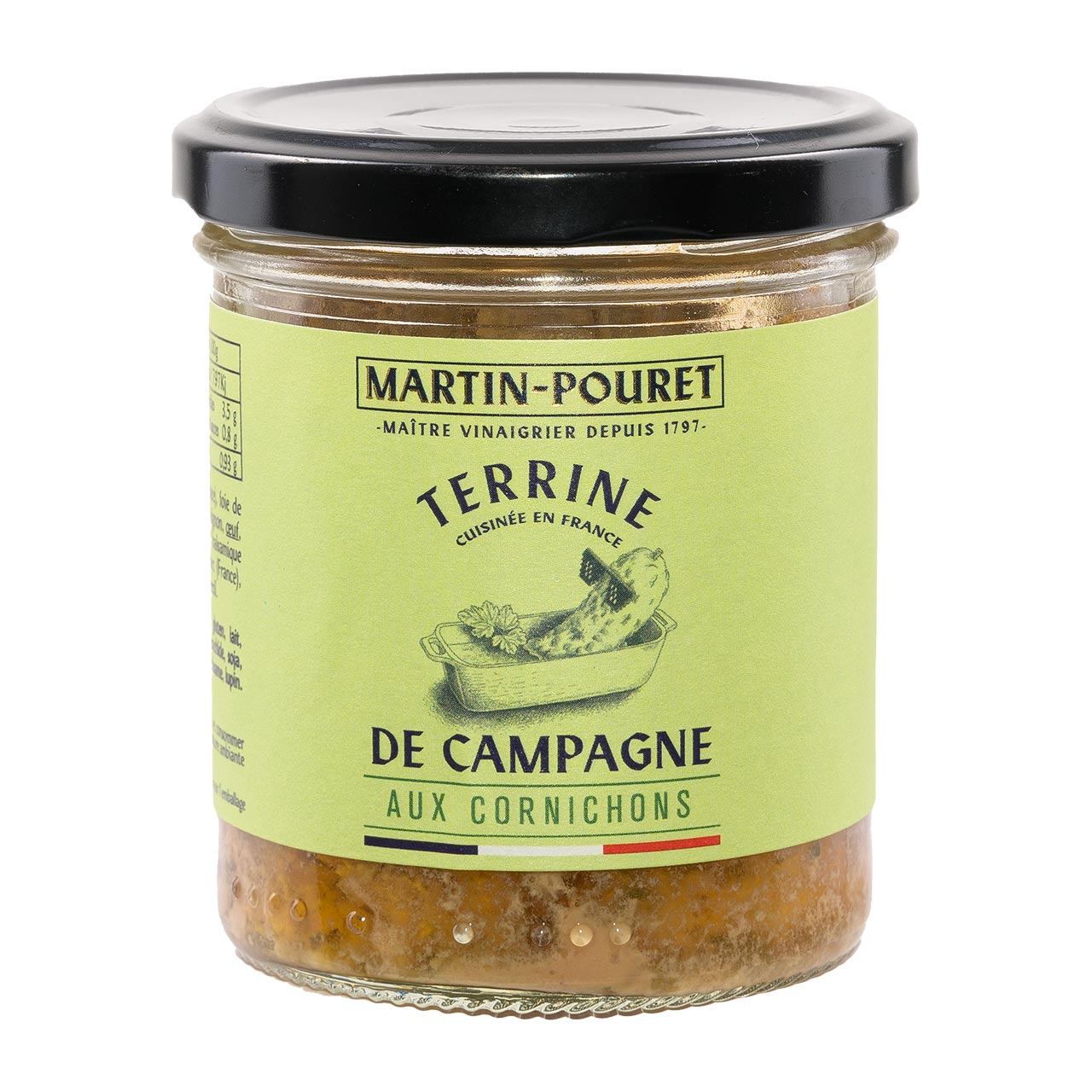 Martin-Pouret  Landterrine mit Gürkchen