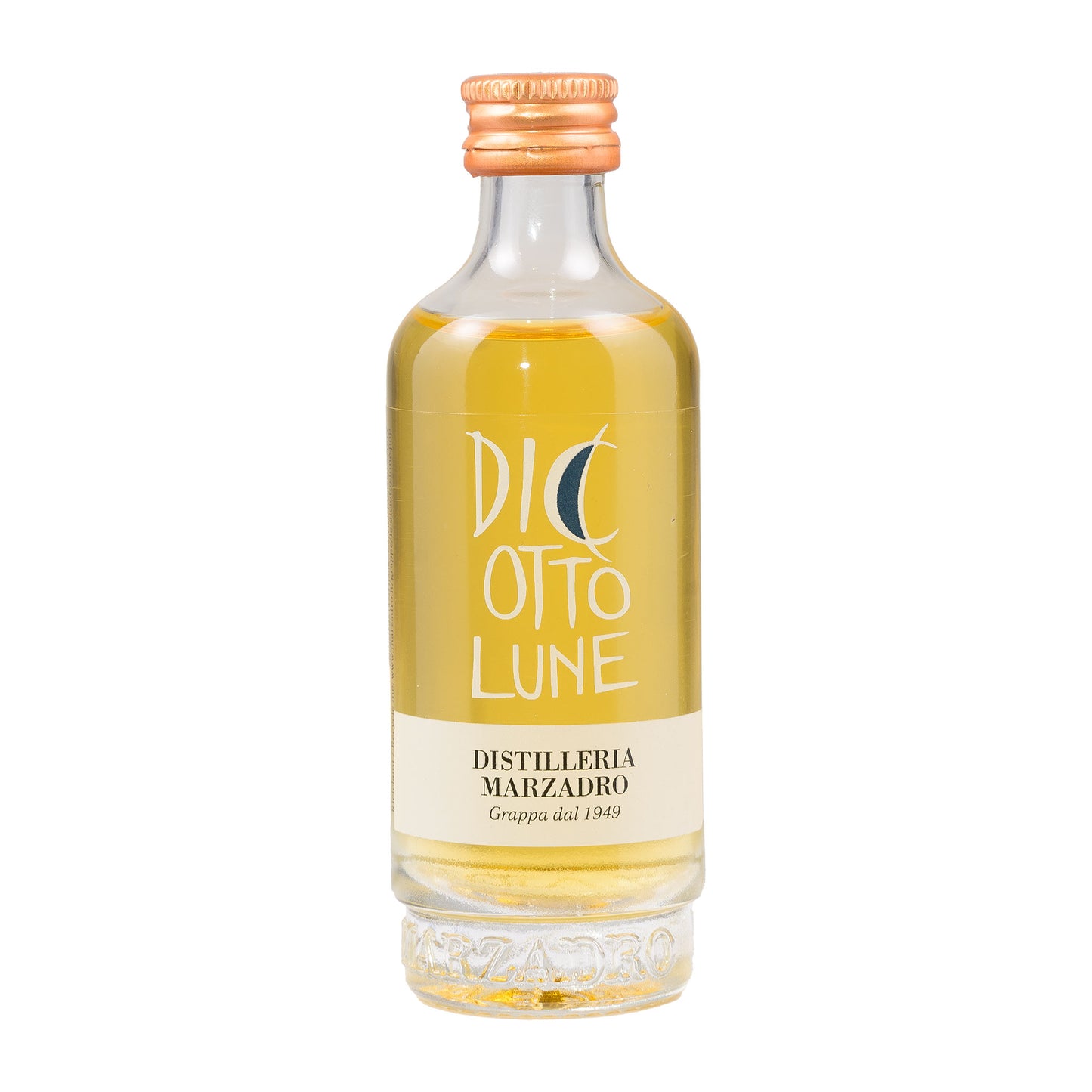 Marzadro Grappa  Diciotto Lune  Miniatur