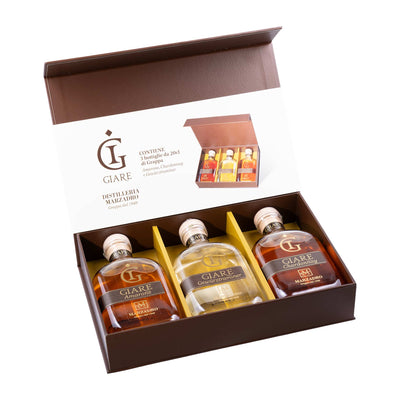 Giare Grappa Gift Set in Gift Box