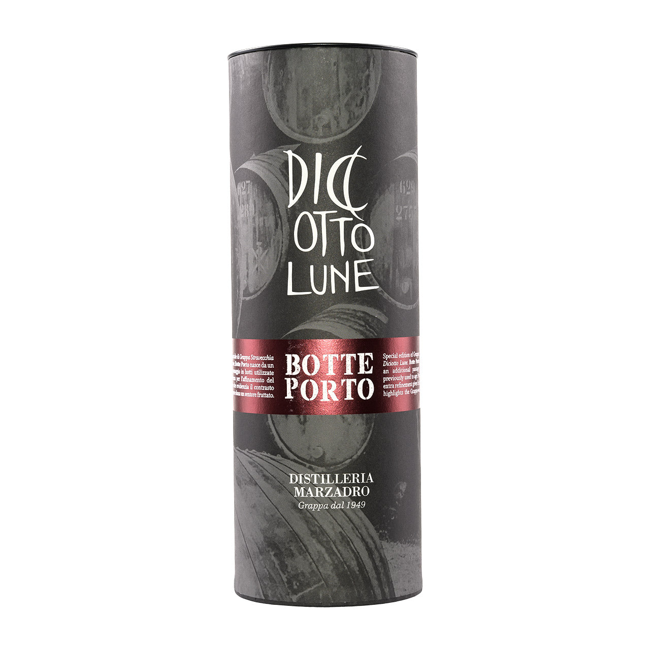 Marzadro Grappa  Diciotto Lune Botte Porto  500ml