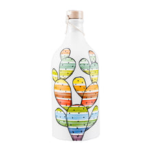 Muraglia  Olivenöl Keramikflasche bunter Kaktus