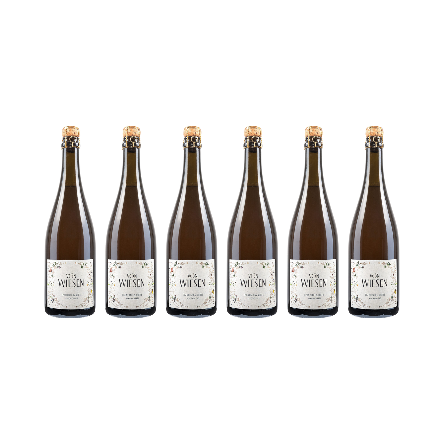 Eisenkraut & Quitte – alkoholfrei — 6× 750 ml