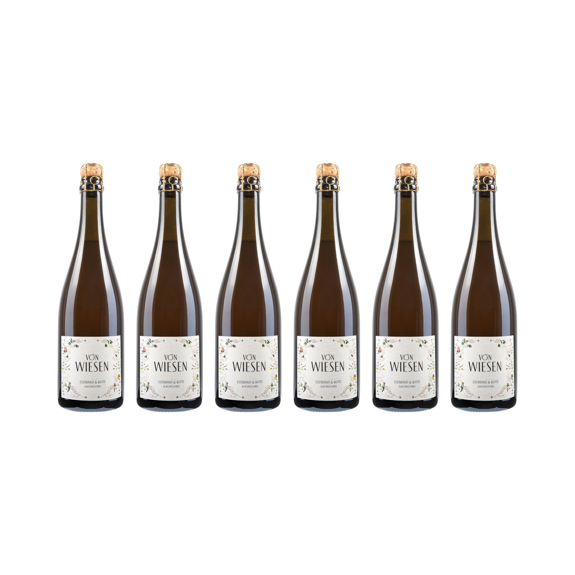 Eisenkraut & Quitte – alkoholfrei — 6× 750 ml