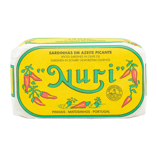 Nuri  Sardinen in scharfem Olivenöl  90g