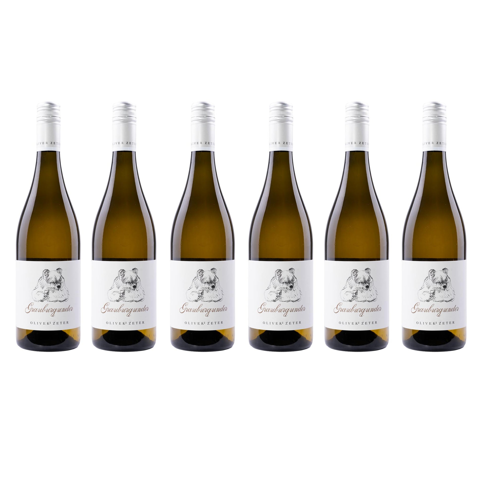 Oliver Zeter  Grauburgunder 6er Set