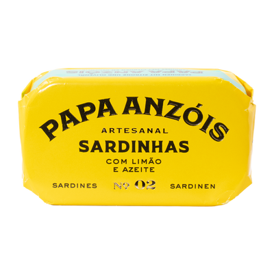 Sardinen mit Zitrone und Olivenöl