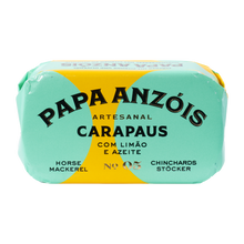 Papa Anzóis Stöcker mit Zitrone und Olivenöl 