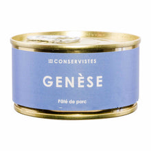 Les Conservistes  Pâté de Porc  Genése
