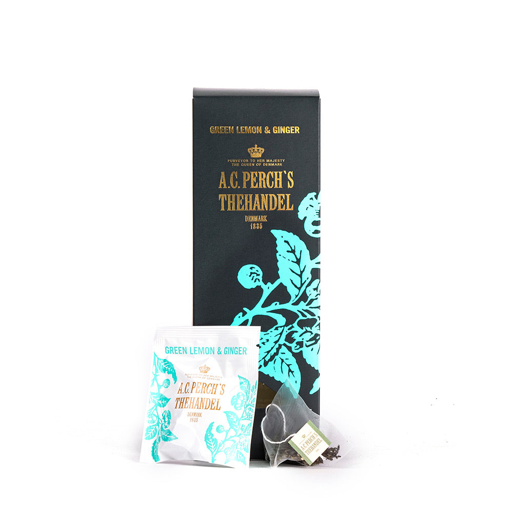 Perchs  Green Lemon & Ginger  Teebeutel