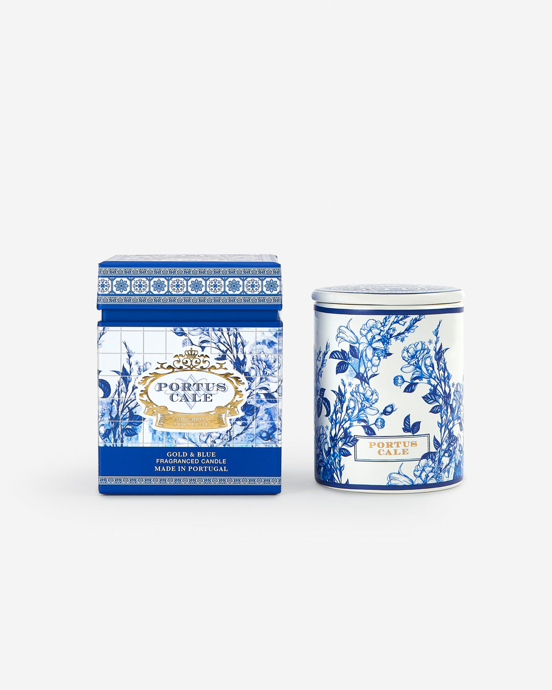 Duftkerze Gold & Blue – Packshot