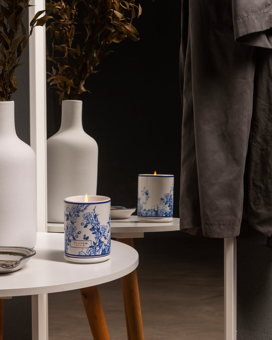 Duftkerze Gold & Blue – Moodbild