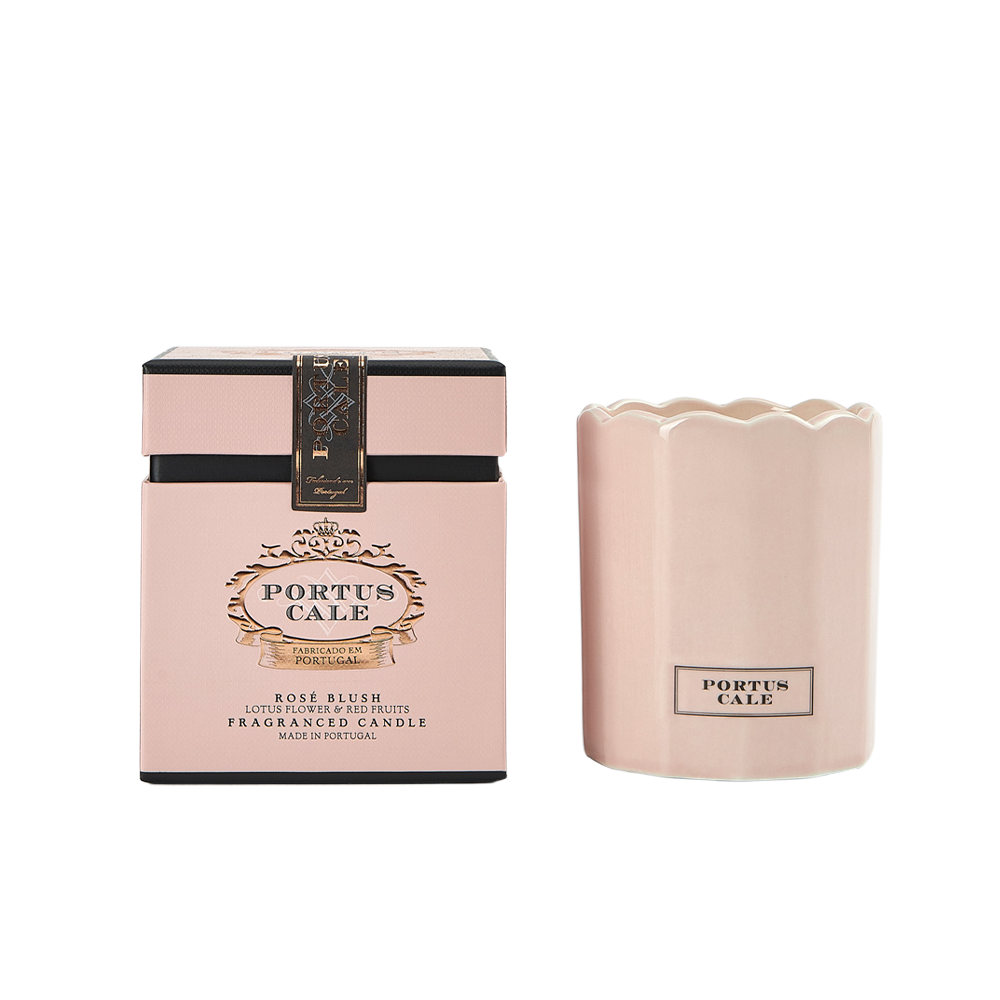 Duftkerze Rosé Blush – Freisteller