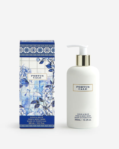 Flüssigseife Gold & Blue – Packshot