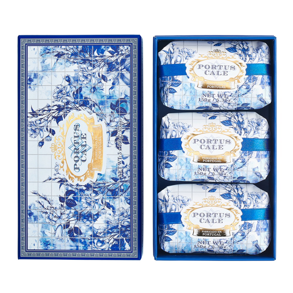 Seifen Geschenkset Gold & Blue – Freisteller