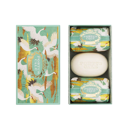 Portus Cale Seife White Crane Geschenkset