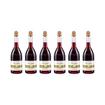 Prisecco – Rotfruchtig – alkoholfrei — 6× 750 ml
