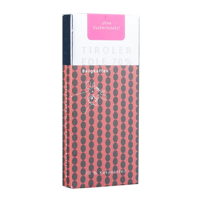 Purissima Maxima Bergkaffee – Schokolade ohne Zuckerzusatz