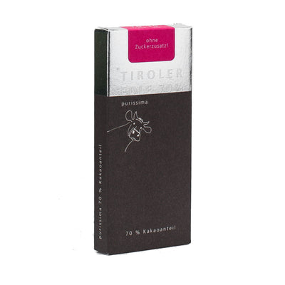Purissima Maxima – Schokolade ohne Zuckerzusatz