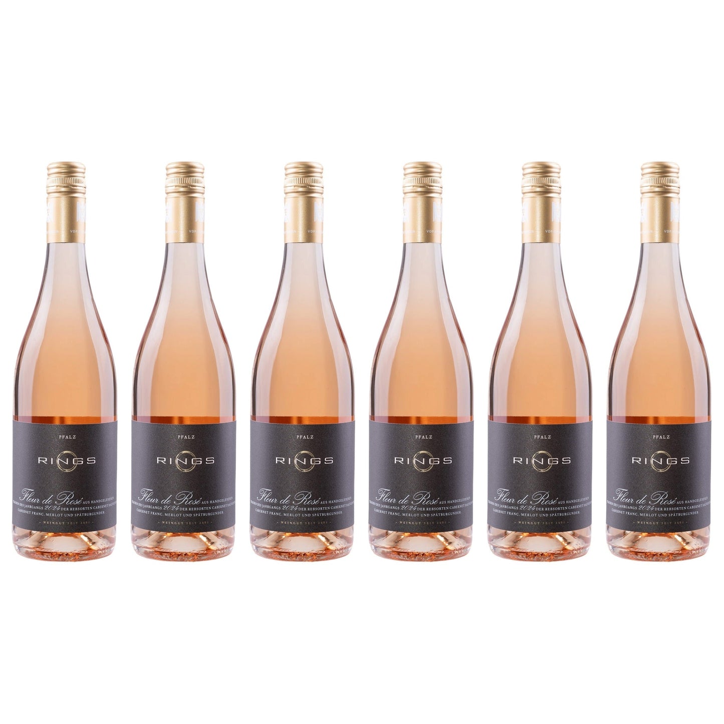 6 Flaschen Rings Fleur de Rosé 2024