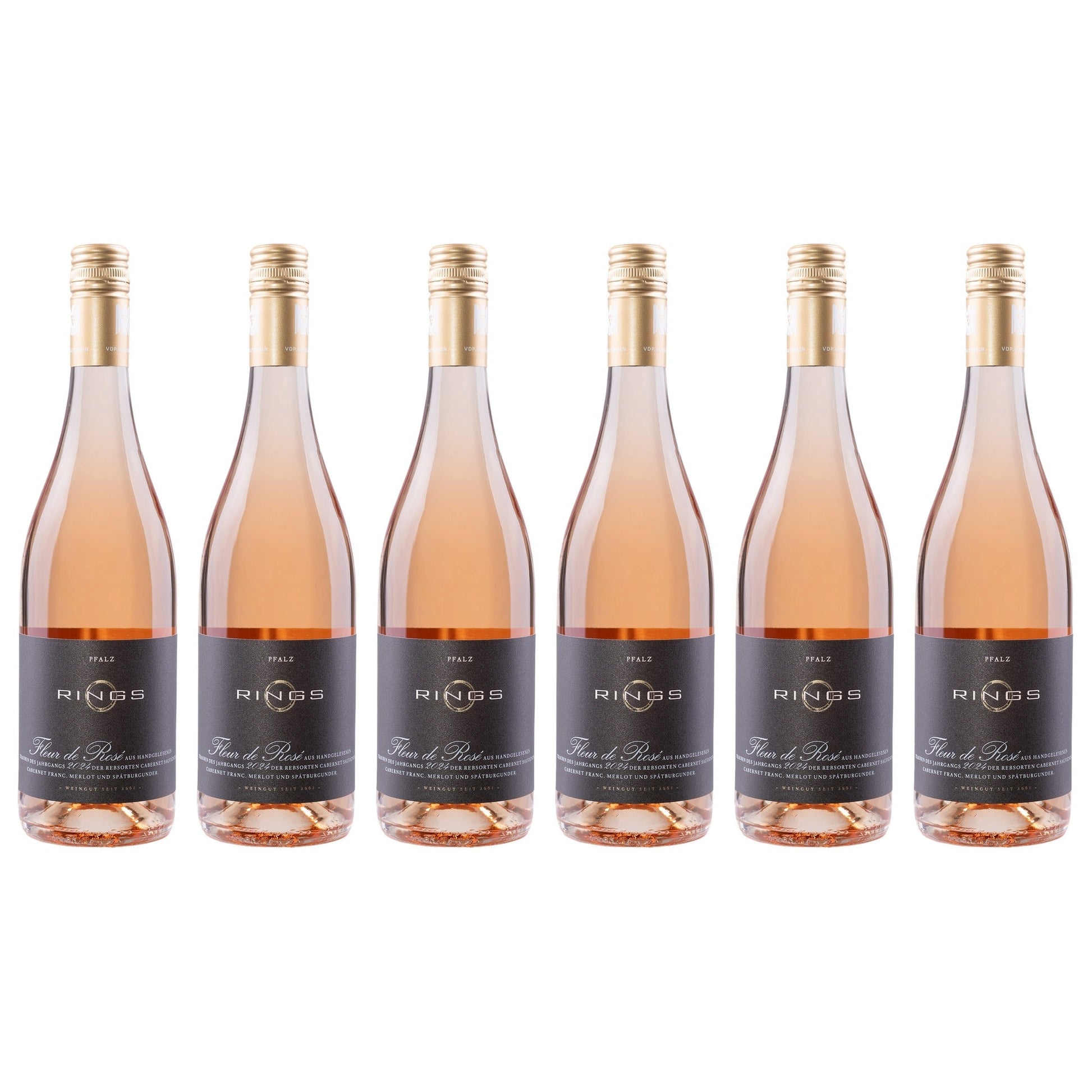 6 Flaschen Rings Fleur de Rosé 2024