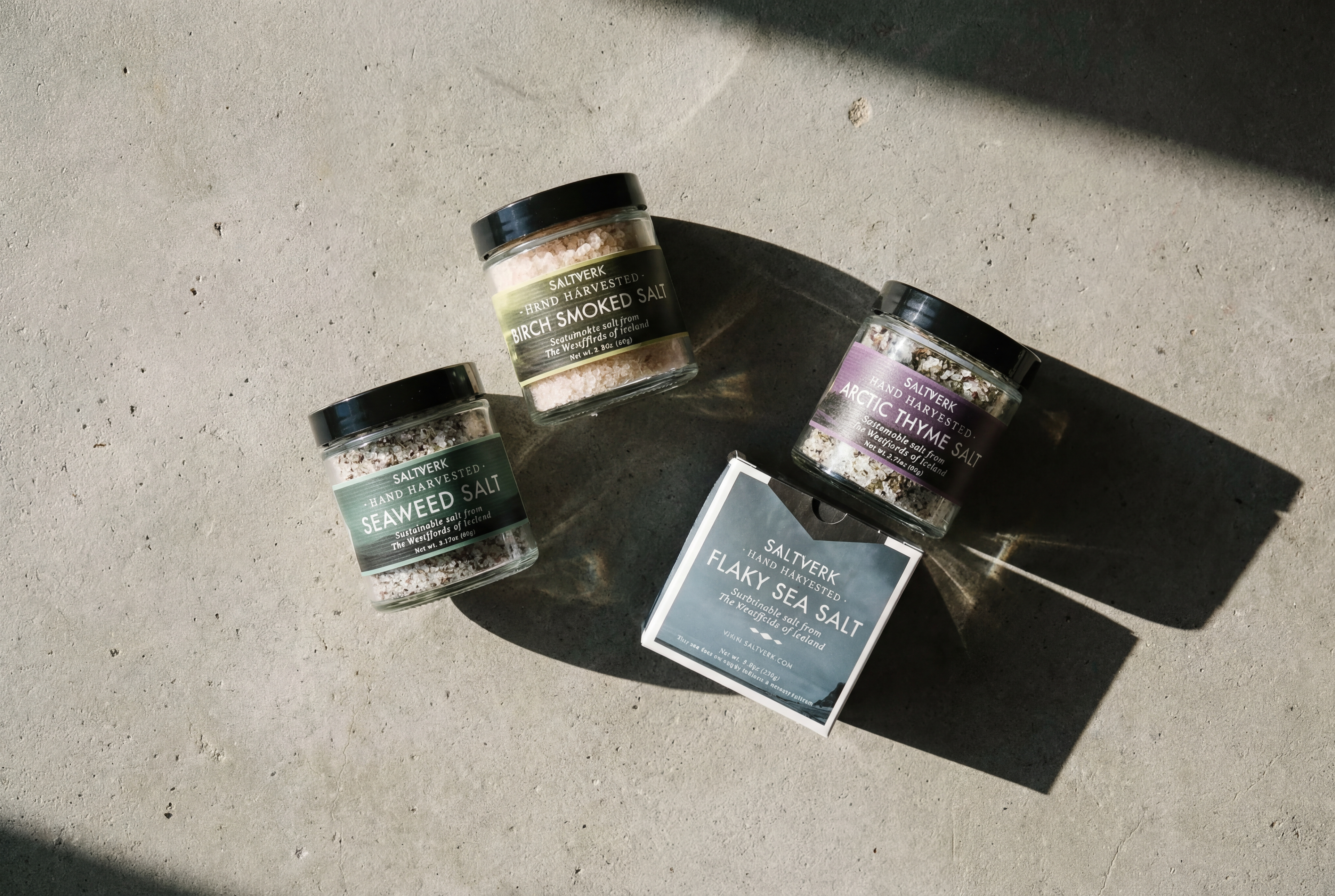 Saltverk – Salzflocken aus Island